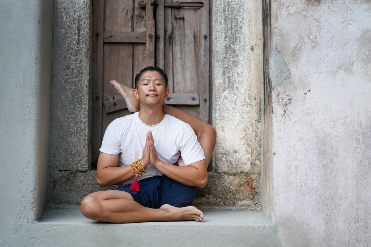 Traditional Ashtanga yoga class at Tapas Yoga HK - immersive experience with breath and movement
